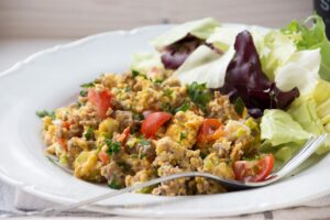 Rührei Mit Hackfleisch